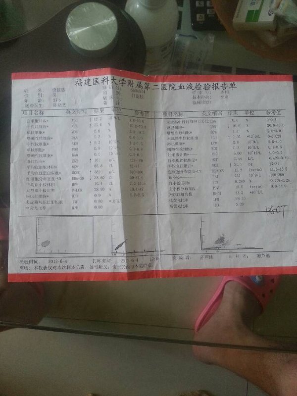 相片4,病历单(一)